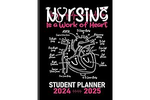 Nursing Student Planner 2024-2025: Ultimate Tool for Nursing Students