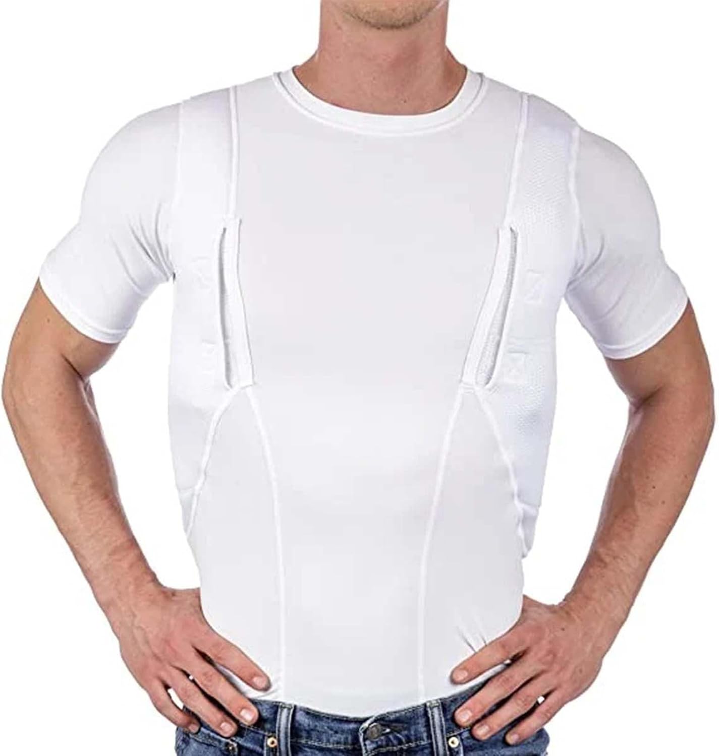 Shadow Carry Tee,Large Storage Velcro Pocket Design, for Outdoor Hiking and Expeditions