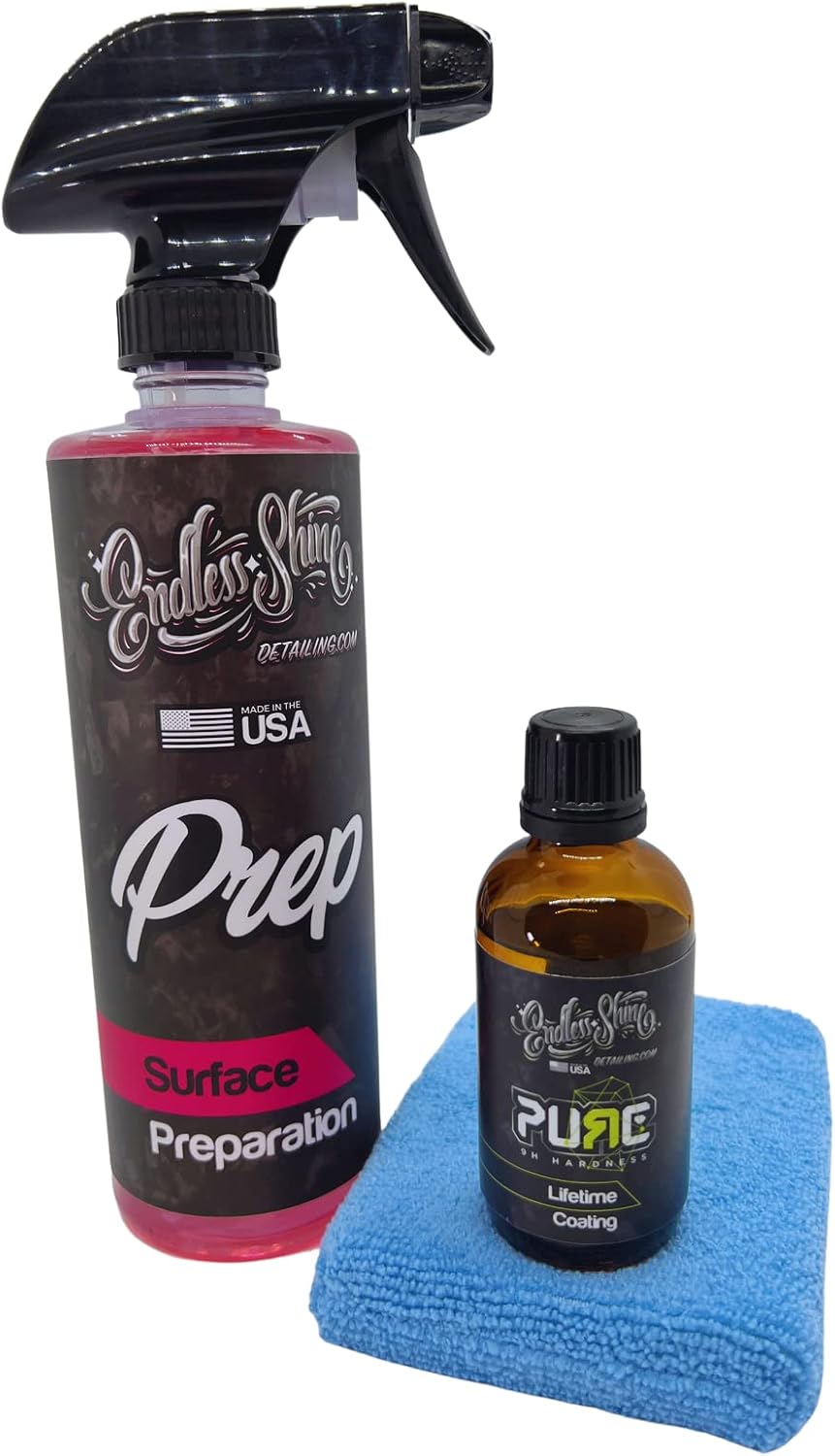 Endless Shine Detailing Pure 9H Lifetime Ceramic Coating - Ultimate Protection for Your Vehicle
