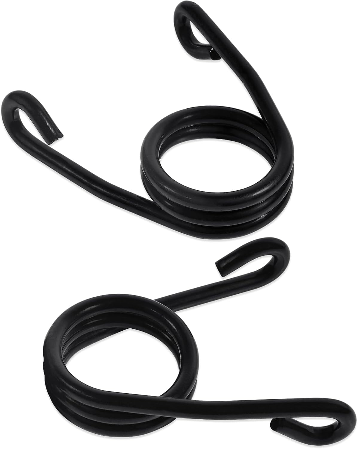 SaferCCTV 3 Inch Motorcycle Scissor Clip Type Solo Seat Spring Compatible with Suzuki Chopper Bobber,Black