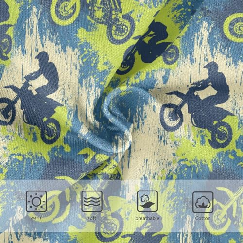 Girls Underwear Soft Cotton Dirt Bikes Kids Panties in Sizes 2/3t, 4t, 5t, 6 and 83