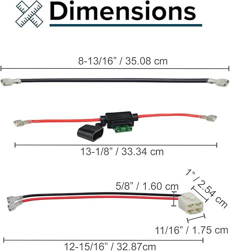Miniatura 4 de AlveyTech Paquete de baterías de 36 voltios (15 Ah con arnés)  para el triciclo de deriva DXT Razor, baterías recargables SLA AGM de 12 V, triciclo