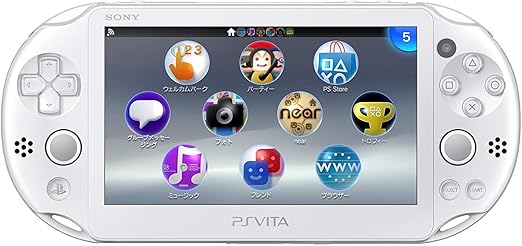 Sony Playstation Vita Wi-Fi 2000 Series Slim (Crystal White)(Renewed)