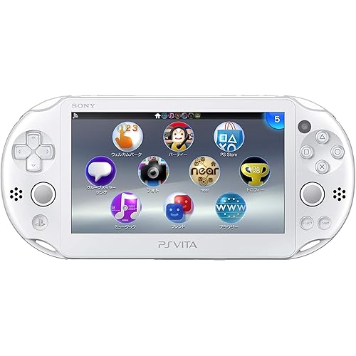 Sony Playstation Vita Wi-Fi 2000 Series Slim (Crystal White)(Renewed)