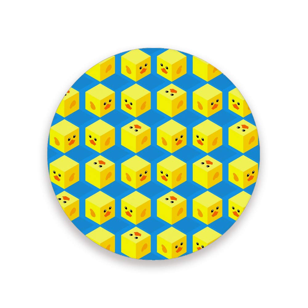 Dessous de verre canard absorbants CHEHONG lot de 4, cadeau déco pour la maison