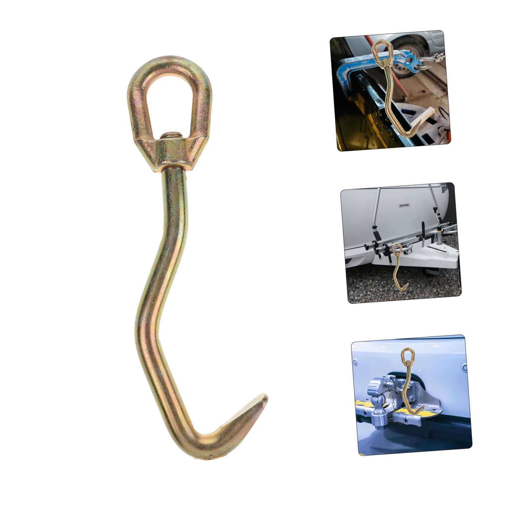 Gancio per Carrozzeria Estrattore di Ammaccature in Metallo Resistente Meccanismo di Fissaggio Stabile, Strumento per Riparazione Lamiere Auto Professionale per Officine e Carrozzieri