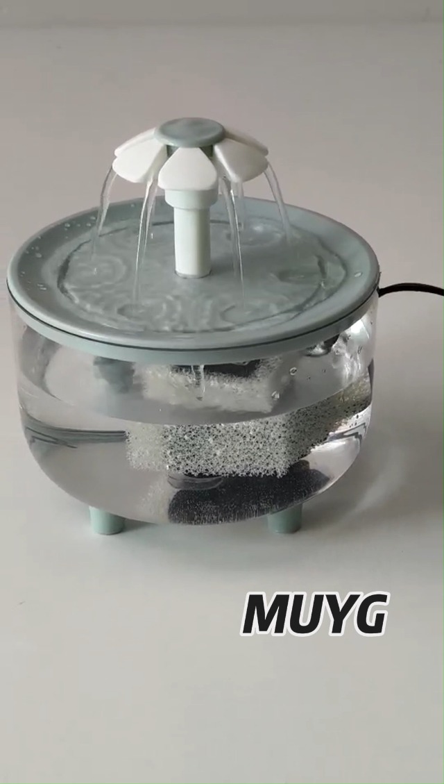 Automatic Bath for Birds,Parrot Bathtub with Petal Fountain Circulating Filter Cage Bird Bath Shower Cockatiel Bird Bath for Indoor Parakeets Budgie Cockatiels Small Feathered Pet - image 7