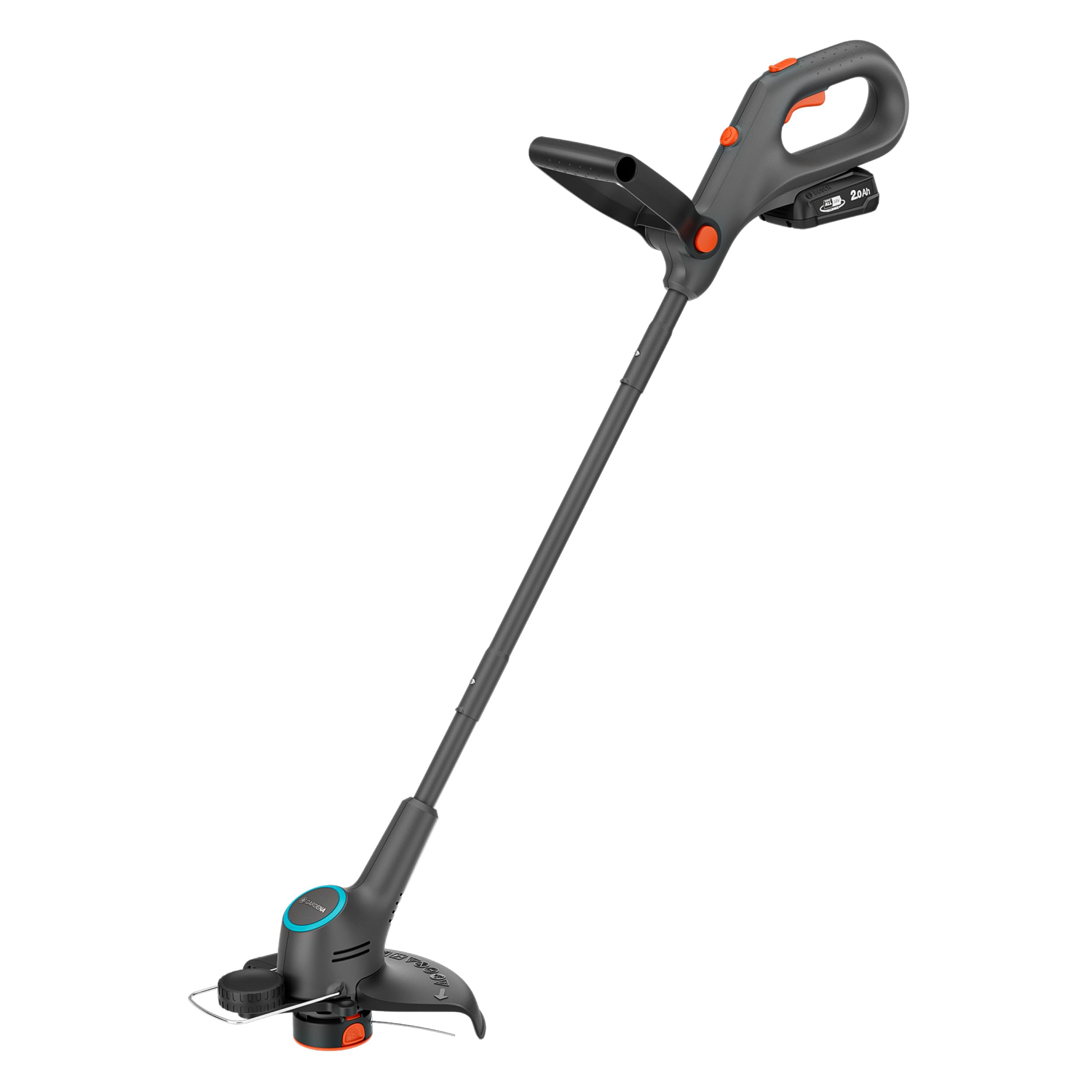 Gardena Cortabordes de Batería EasyTrim Set Listo para Usar 25/18V P4A: Ligero, Corte de Bordes, Telescópico, Ergonómico, Sin Cable (14704-20)