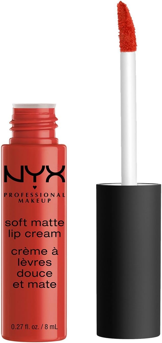 NYX Professional Makeup Soft Matte Lip Cream, Morocco, 0.27 Fluid Ounce