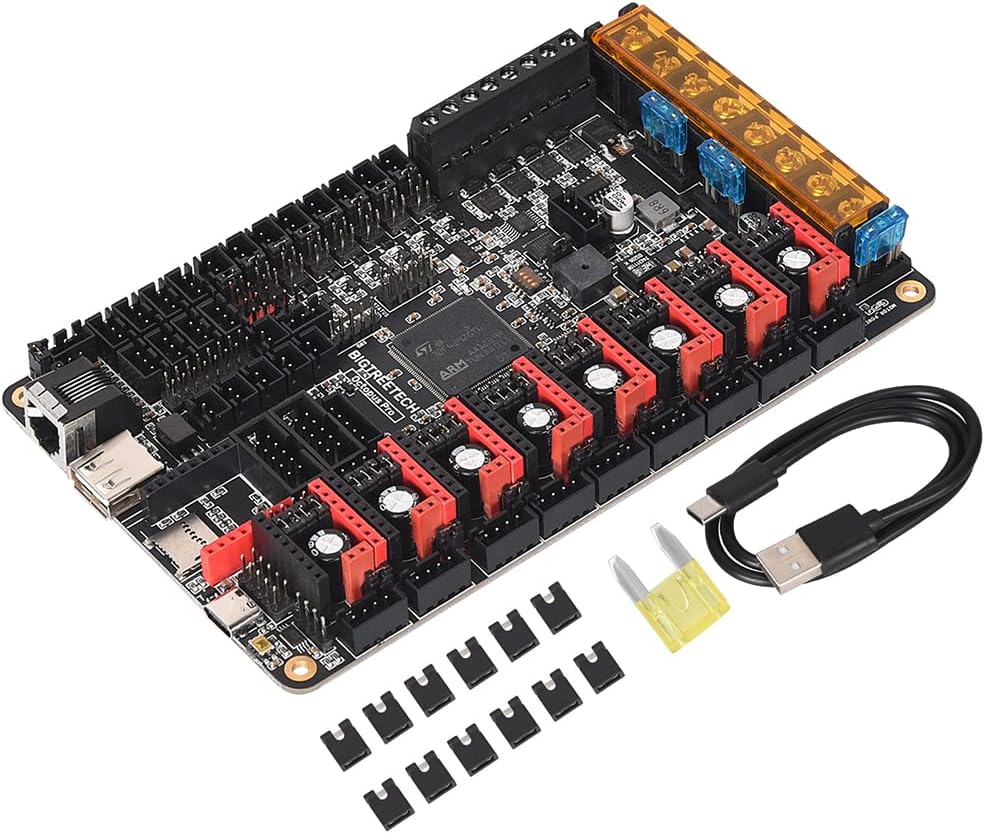 BIGTREETECH Octopus Pro Motherboard for CR10 3D printer Control Board Upgrade Support Marlin 2.0 Klipper RRF TMC2209 TMC2208 DRV8825 TFT35 Display 12864LCD ect (STM32F429ZGT6)