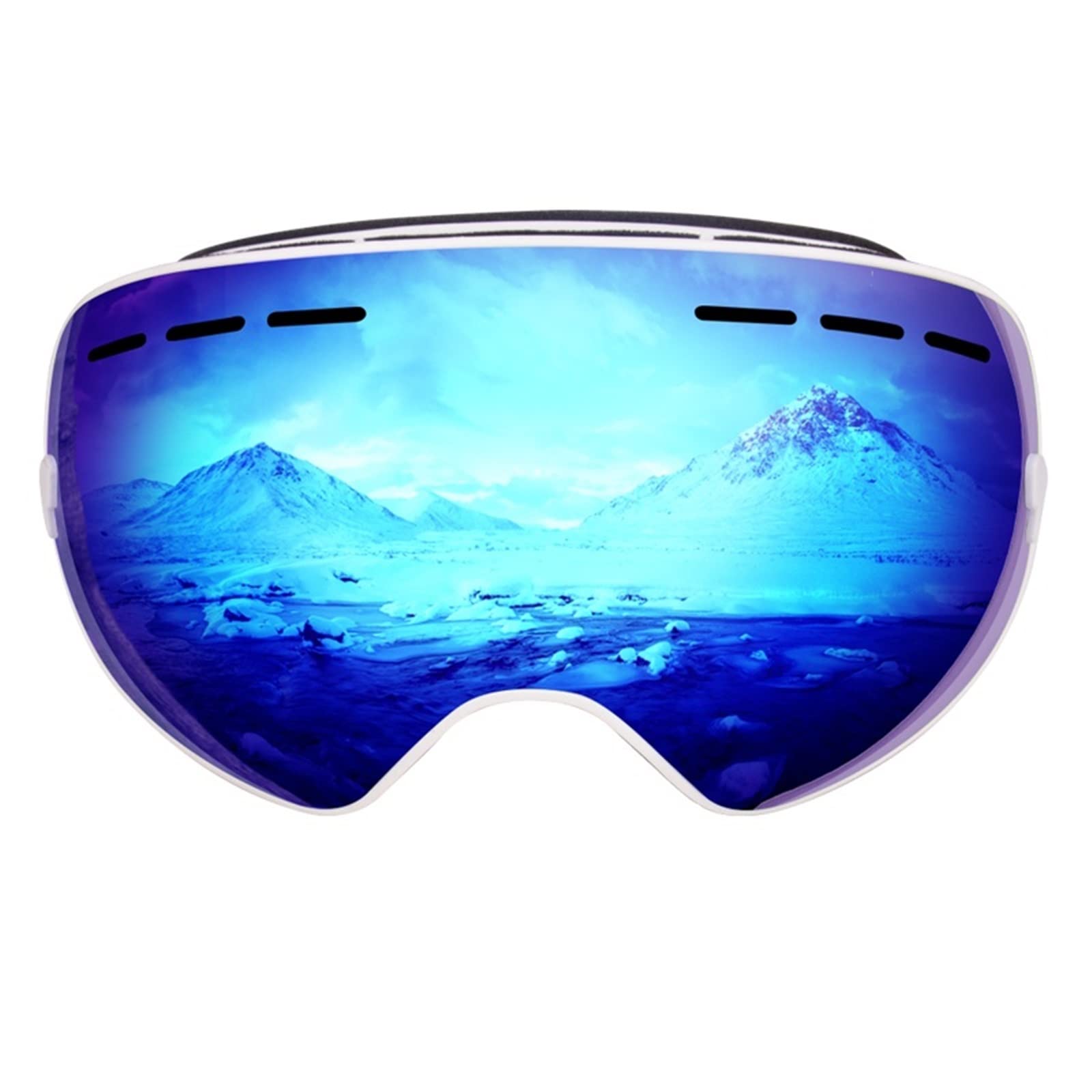 Dieffematic HXJ Skibrille, Einzel- und Doppel-Skiausrüstung, doppellagig, Anti-Beschlag- und Wind-Skibrille, Anti-Skibrille (Farbe: C3)