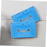 Vista 5 de Decoración de música retro, 2 unidades, caja de cinta de casete en blanco para decoración de sala de música, suministros de fiesta de cinta
