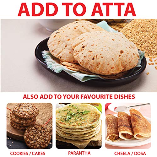 Image of Bagrry's Oats Atta 500gm Box | High in Protein & Fibre | Helps Manage Weight & Reduce Cholesterol | Non GMO | Healthy Oats Atta |100% Whole Grain Oats Atta (Pack of 2)