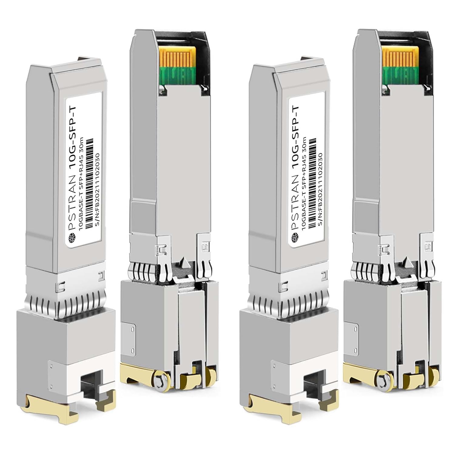 10GBASE-SR SFP+ Optical Transceiver Module Compatible with Fortinet FN-TRAN-SFP+SR FS-TRAN-SFP+SR FG-TRAN-SFP+SR 850nm 300m DDM Duplex LC MMF 10 Pack