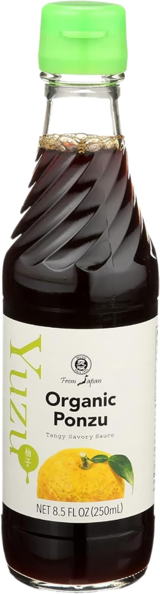 Organic Ponzu - Authentic Flavor, Vegan and Gluten-Free - 8.5 Fl Oz