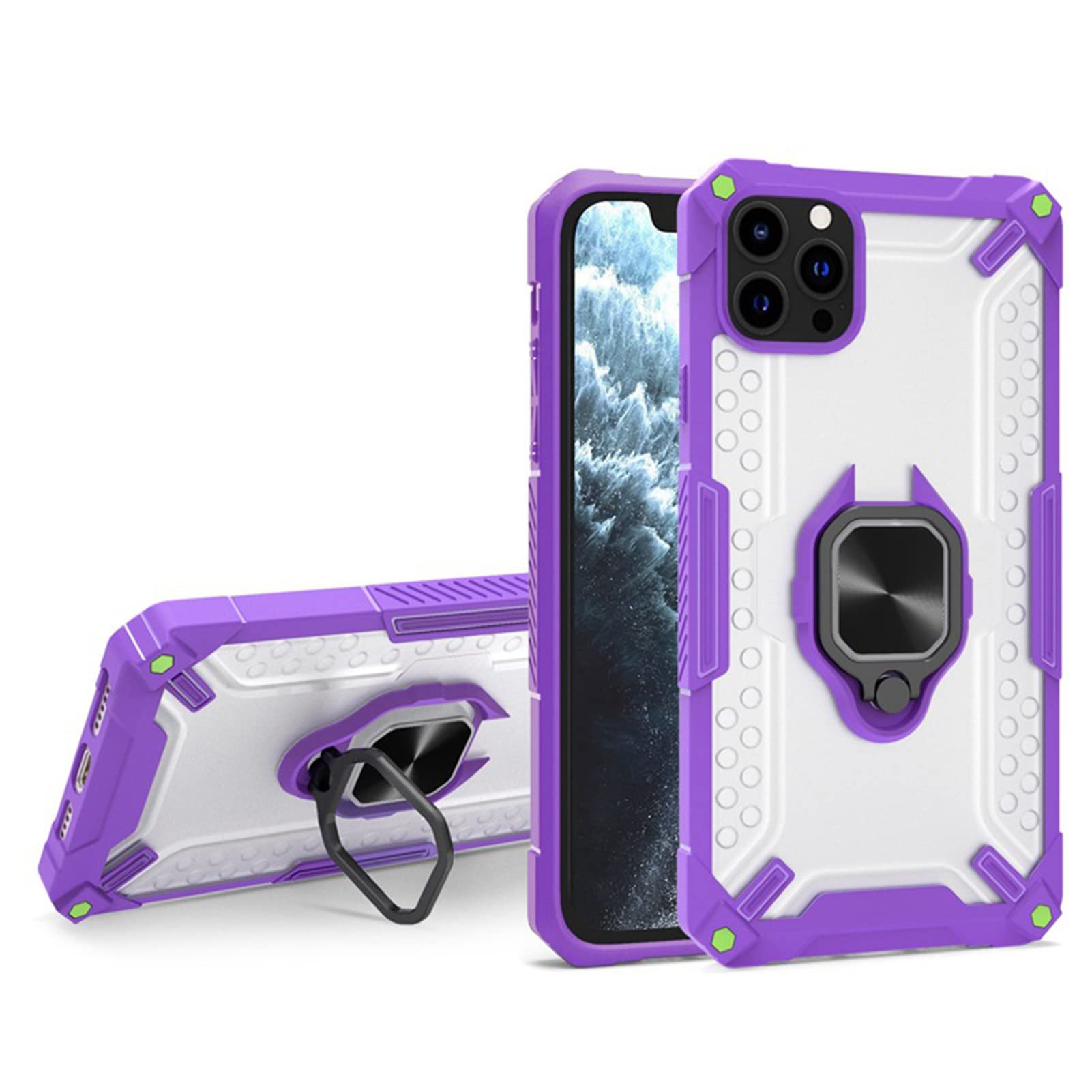 Custodia IPhone 13 Pro Max 2 In 1: Antiurto Grado Militare E Trasparente – Protezione Caduta, Multicolore