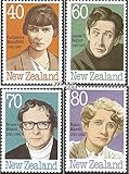 New Zealand 1066-1069 (complete.issue.) 1989 Authors (Stamps for collectors)