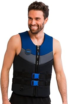 Jobe 50N Neoprene Wetsuit Watersports Waterski Jetski Wakeboarding Safety Impact Vest - Top - Midnight Blue