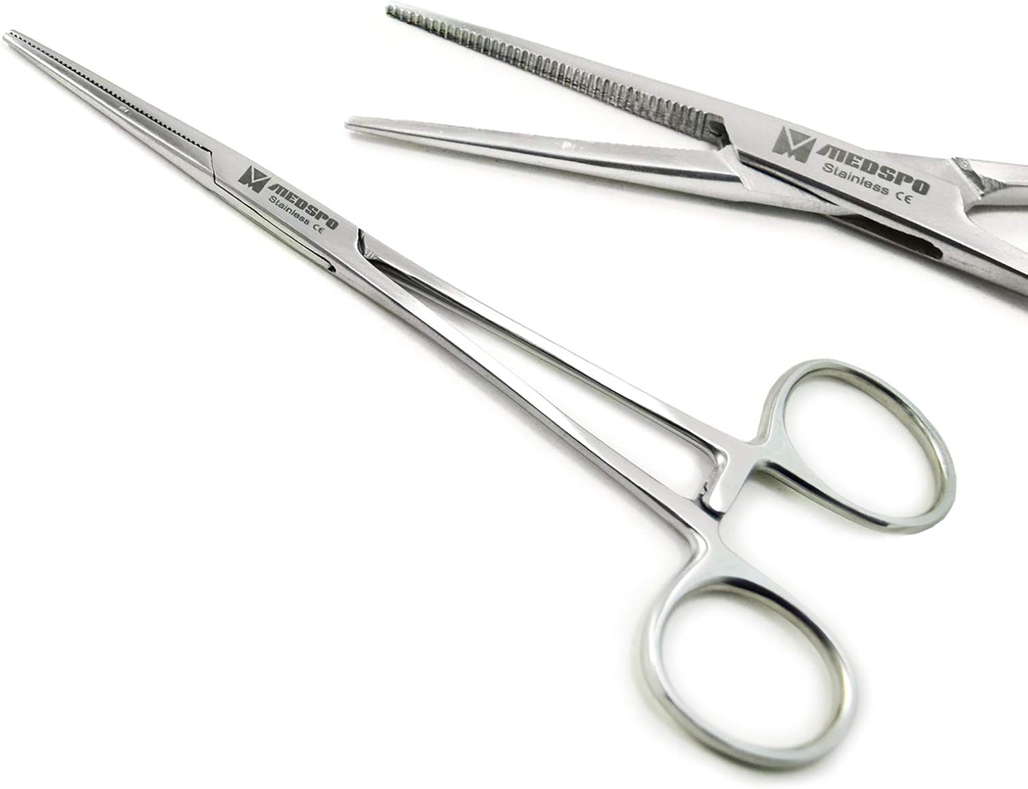 MEDSPO Professional Forceps | Dental Medical Ortho Surgical Needle Holder Locking | Veterinary Suture Restorative | Orthodontic Pliers Instruments CE (Allis Tissue Forceps)