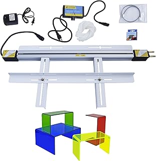 24"(600mm) Plastic Acrylic Bending Machine, 110V Acrylic Heat Bending Machine With Bracket Heating Wire Light Box Heater, Acrylic PVC Bending Machine Glassiness Bender 1mm-6mm Thickness