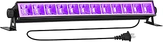 Black Light LED Blacklight Bar - OPPSK 36W UV Blacklights Bar Glow in The Dark Party, Light Up 16x16ft for Stage Lighting ...