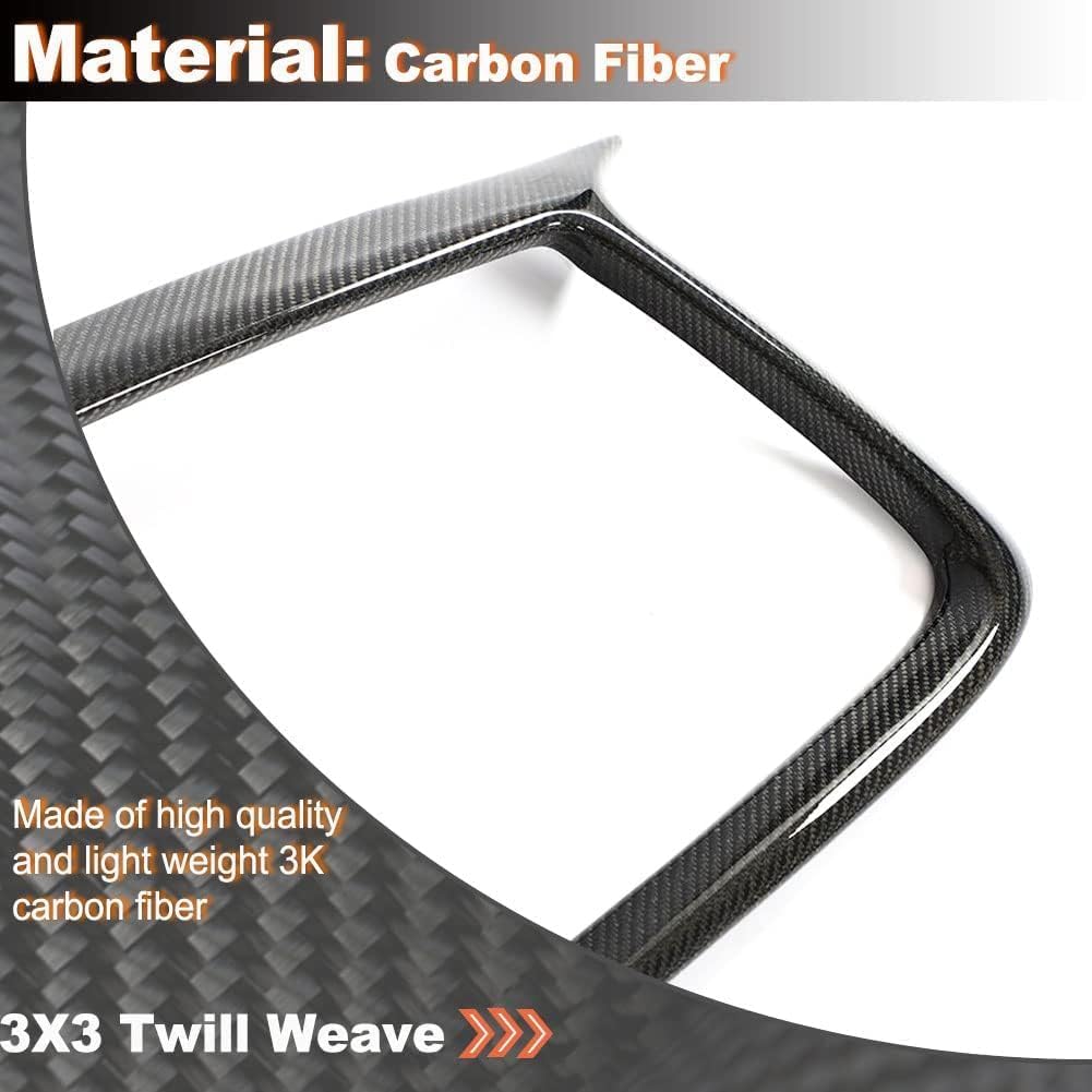 Real Carbon Fiber Front Grille fits for Infiniti Q60 Coupe 2016-2022 Add on style Auto Bumper Kidney Grill Cover Body Kit Factory Outlet