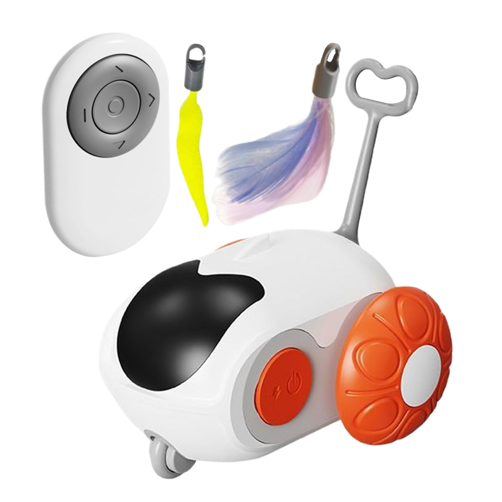 Jouet télécommandé interactif pour l'activité et le jeu du chaton en appartement