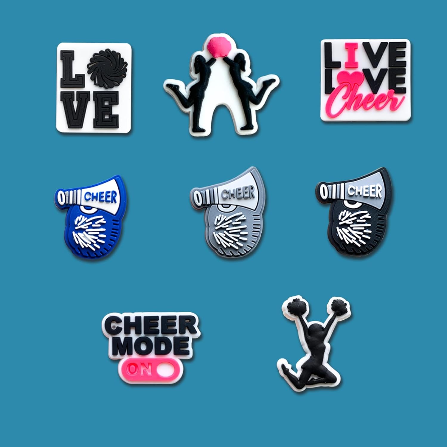 Sports Shoe Decoration Charms for Clog, Softball Baseball Basketball Volleyball Soccer Swimming Hockey Cheerleading Gymnastics Ballet Charms Accessories for Adults