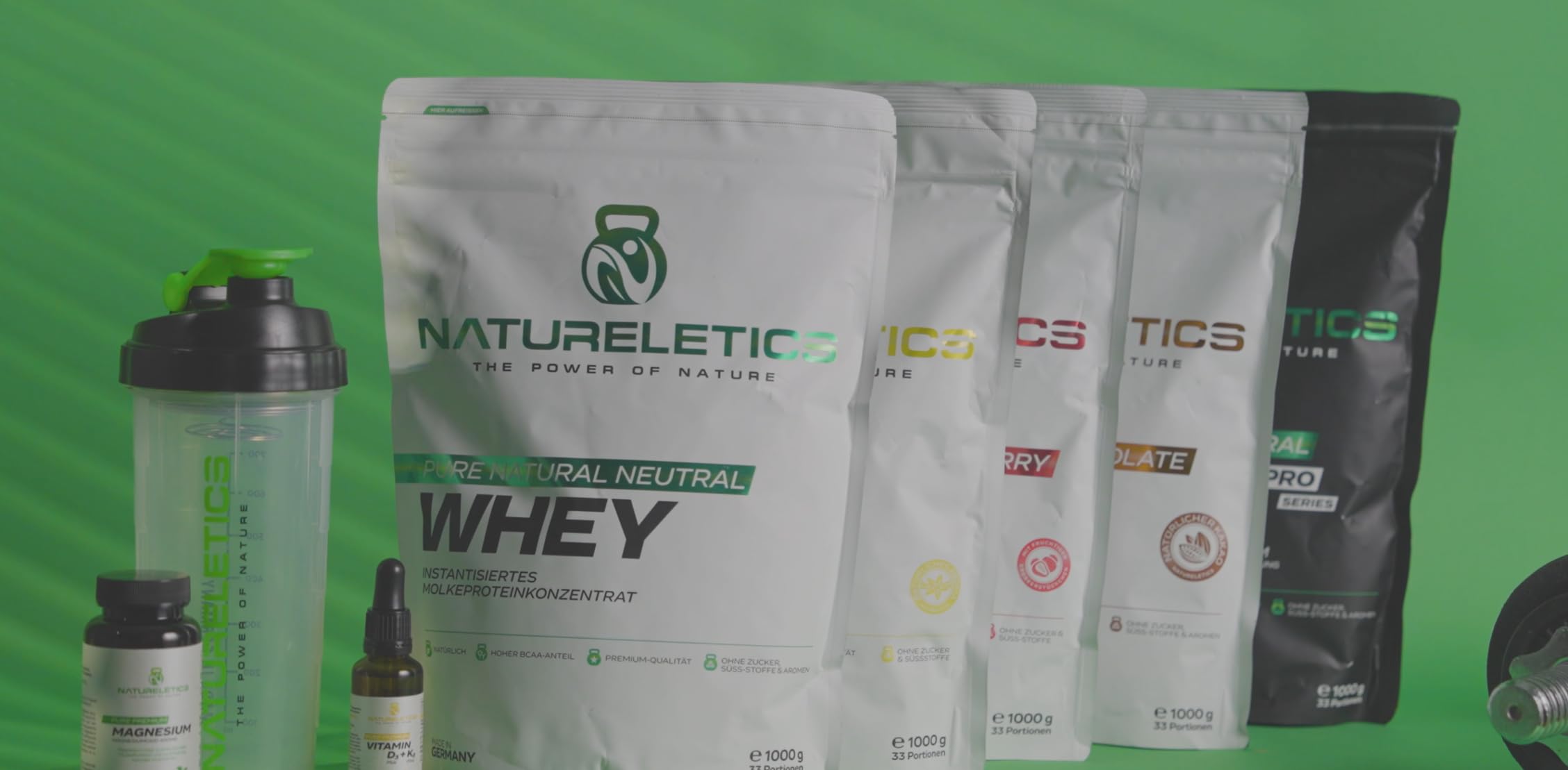 Natureletics PREMIUM WHEY ISOLAT SCHOKO, Laktosefrei, Fettarm, ohne Süßstoffe, ohne Zuckerzusatz, von grasgefütterten Kühen aus natürlicher Weidehaltung