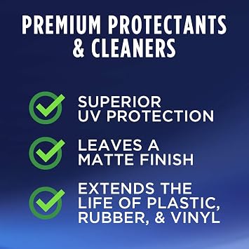 303 Aerospace Protectant for Vinyl, Plastic & Rubber, 32 oz | Provides UV protection while helping prevent fading, cracking, and discoloration.