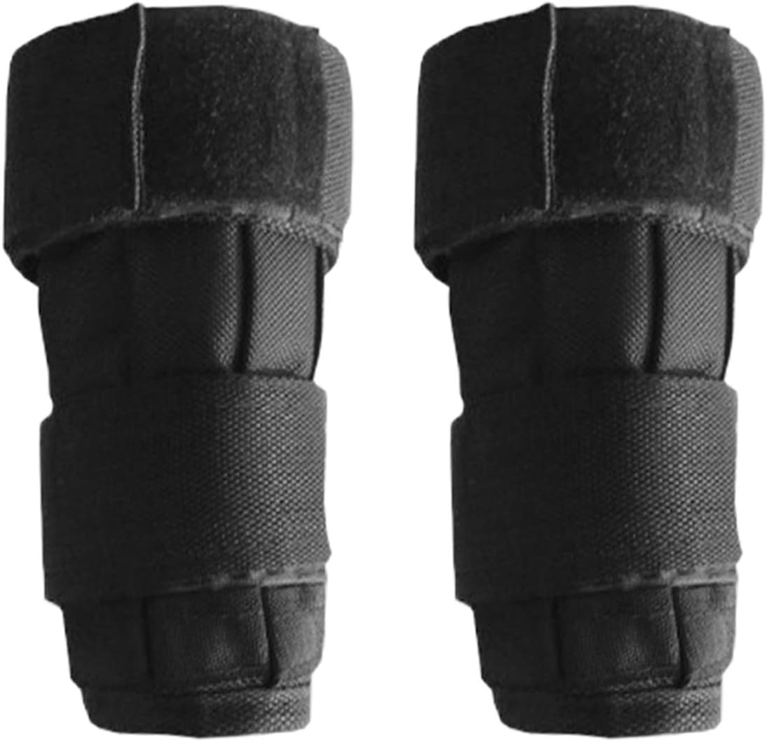 2 Packs Max Loading 5/10kg Adjustable Wrist Weighted Oxford Ankle Weighted Exercise Weight Loading Wraps Strength Training (E