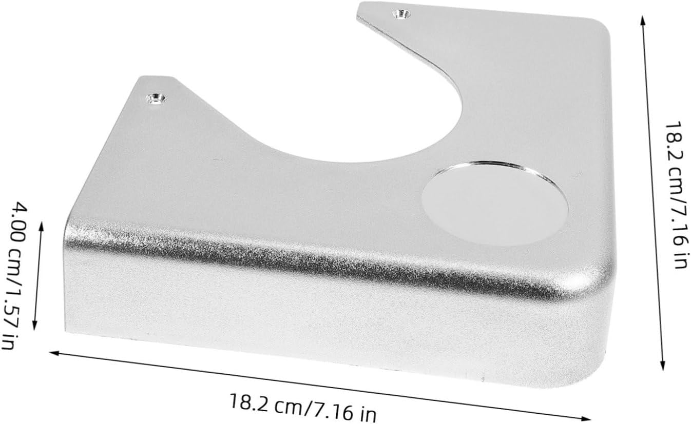 Toddmomy Pool Table Corner Plate Premium Billiard Table Accessory Easy Installation Versatile Design for Chrome Finish for Billiard Enthusiasts