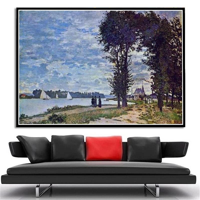 クロード・モネ、「The Zaan at Zaandam」、人気作品、状態良好 ザーンダム | クロード・モネ