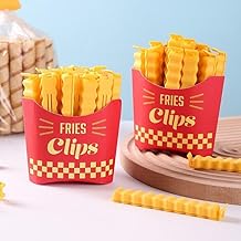 RA8 PRODUCTS 12pcs Magnetic Chip Clip No Drill Wall Mount, Kitchen Snack Bag Sealer for Chips, Fries, Food Storage,Bread Storage Sealing Clamp for Moisture Proof Fresh Keeping Food Clips