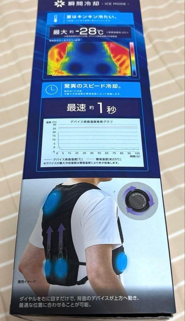 2025 ワークマンウィンドコア アイス×ヒーターペルチェベスト 新品未