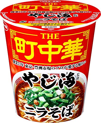 サンヨー THE町中華 やじ満監修 ニラそば 89g ×12個 サンヨー THE町中華 やじ満監修 ニラそば 89g ×12個