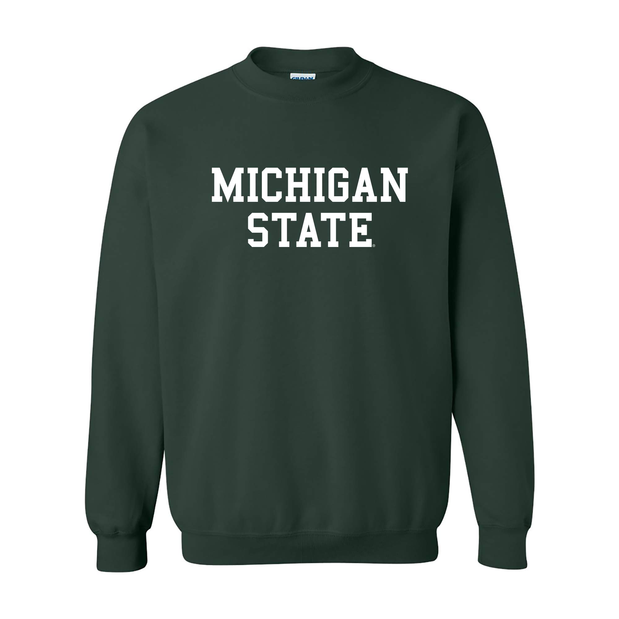 UGP Campus Apparel NCAA Basic Block, Team Color Crewneck, College, University