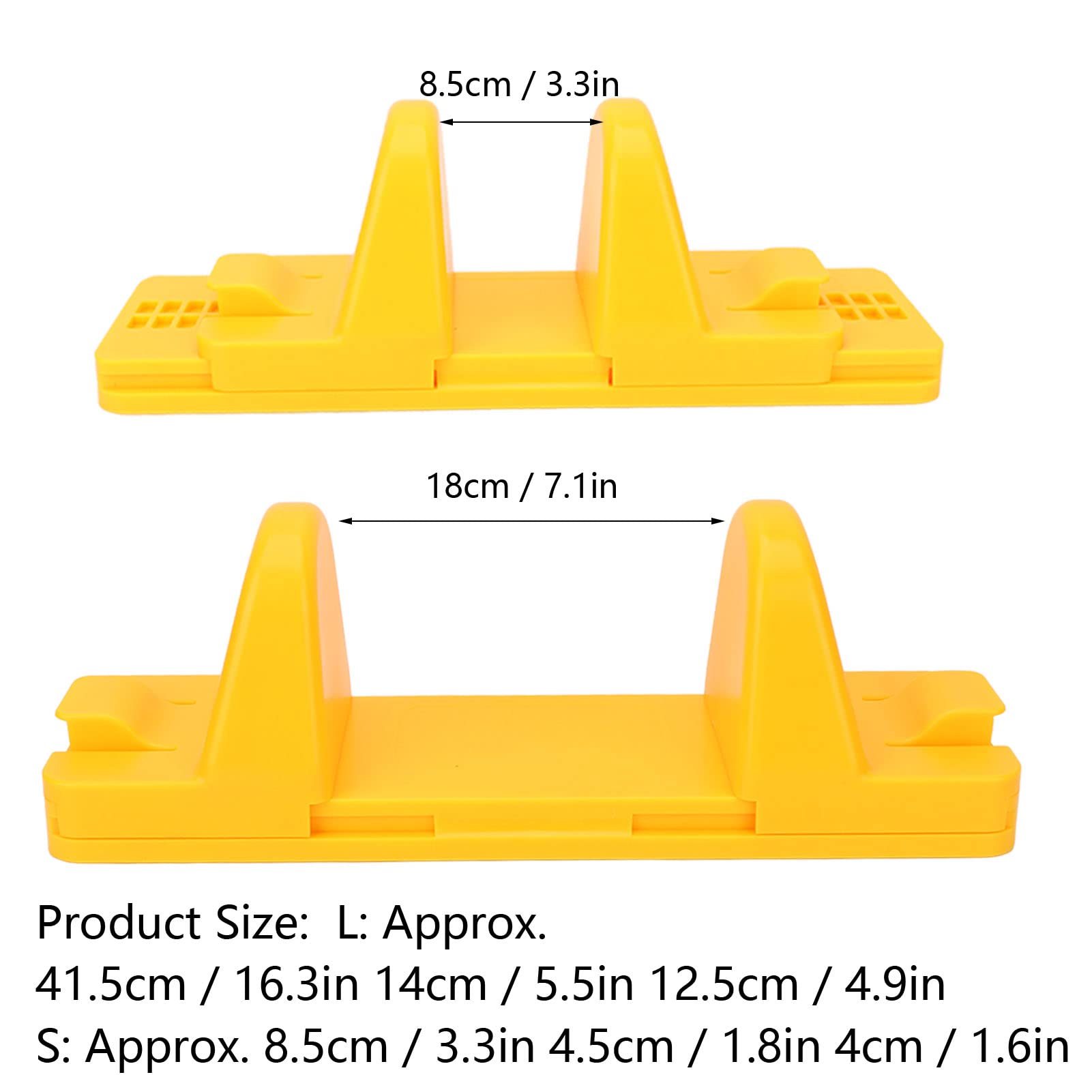 Fyearfly Psoas Release Tool 2er Set, Einstellbares Triggerpunkt Massagegerät für Hüfte & unteren Rücken, tiefe Gewebemassage, für Männer & Frauen, gelb