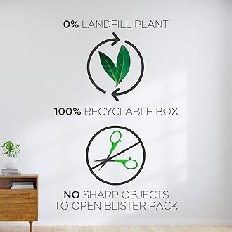 Air Wick Plug in Scented Oil Refill, 10 Ct, Fresh Waters, Eco Friendly, Essential Oils, Air Freshener