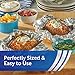 Reynolds Wrap Pre-Cut Pop-Up Aluminum Foil Sheets, 14 x 10.25 Inches, 50 Sheets (Pack of 5), 250 Total