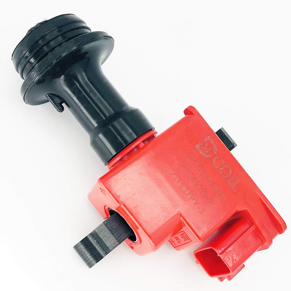 6 bobinas de encendido rojo DMCOIL compatibles con Nissan Skyline GTR Coupe Grolia XI Stagea Cedric Grolia 2.5L 1990-2004 sustituye a OEM 22448-AA100