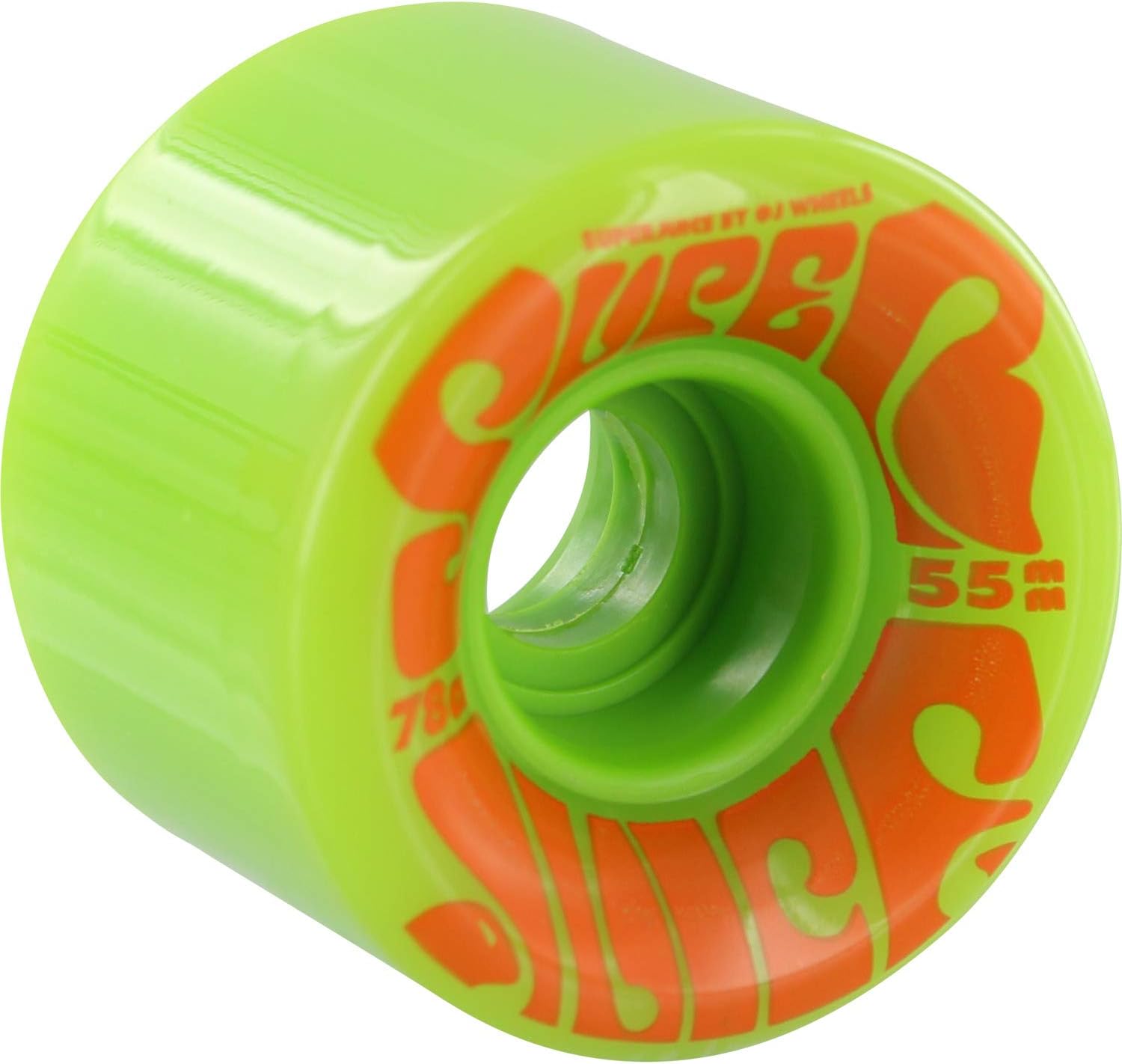 OJ Wheels Super Juice Mini Green Skateboard Wheels - 55mm 78a (Set of 4)
