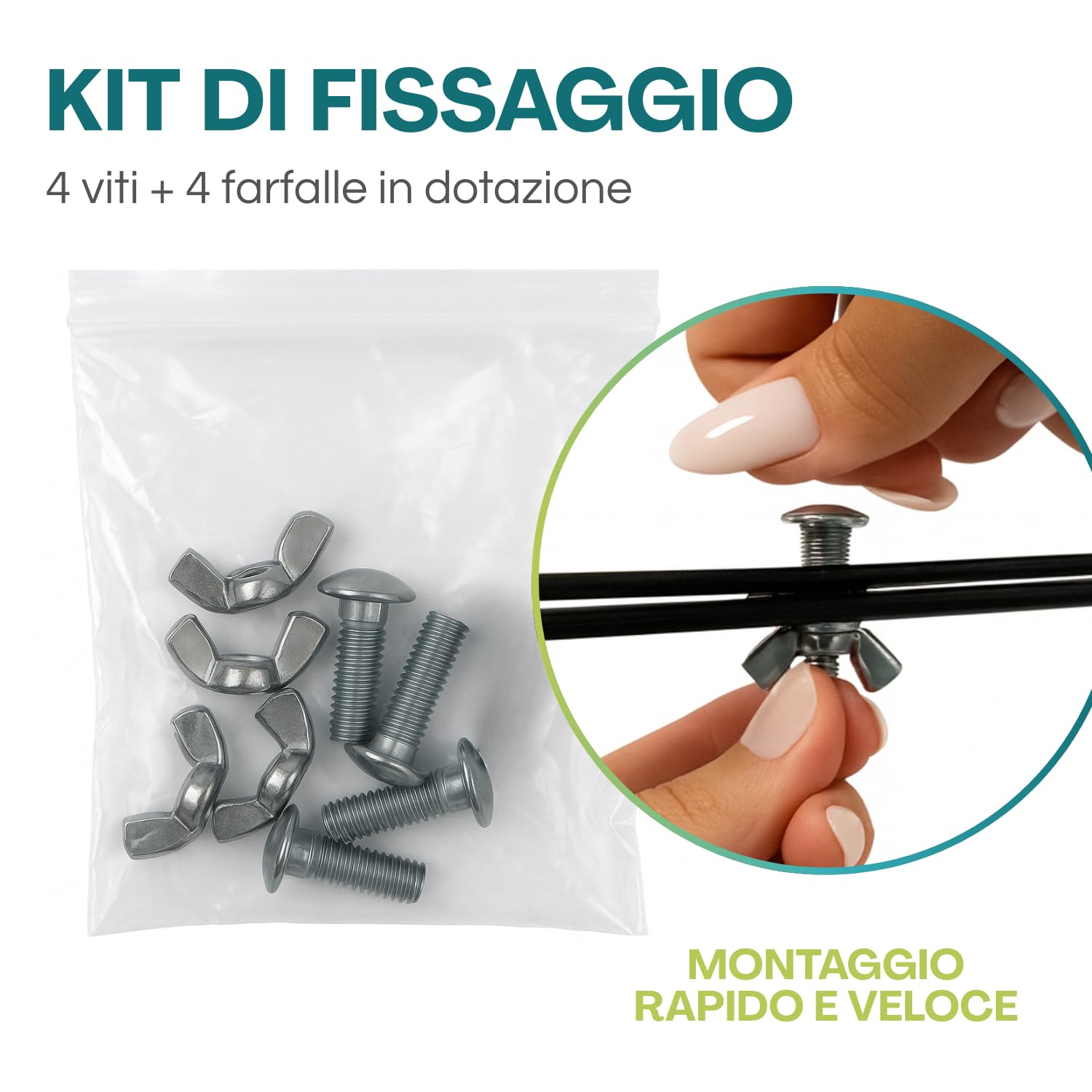 PALUPLUS 2 Balconiere REGOLABILI in Metallo Nero, Fioriera Portavaso in Ferro Verniciato per Fiori e Piante, Supporto da Appendere, Made in Italy, Portata 15 kg -149M -2,7 (60 cm)