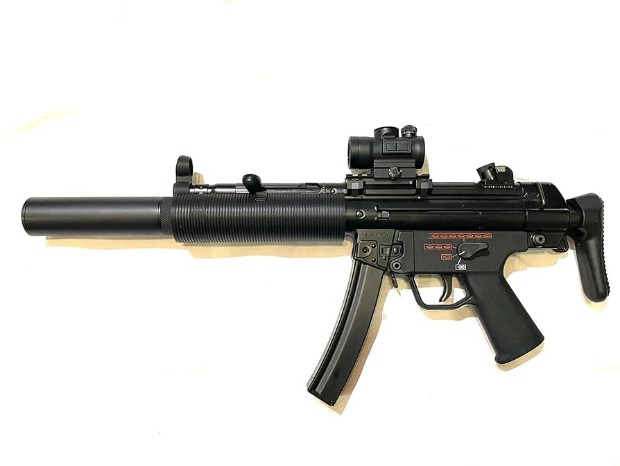 次世代MP5A5カスタム H&K MP5A5 次世代電動ガン カスタム XT6マックブルー 3レール