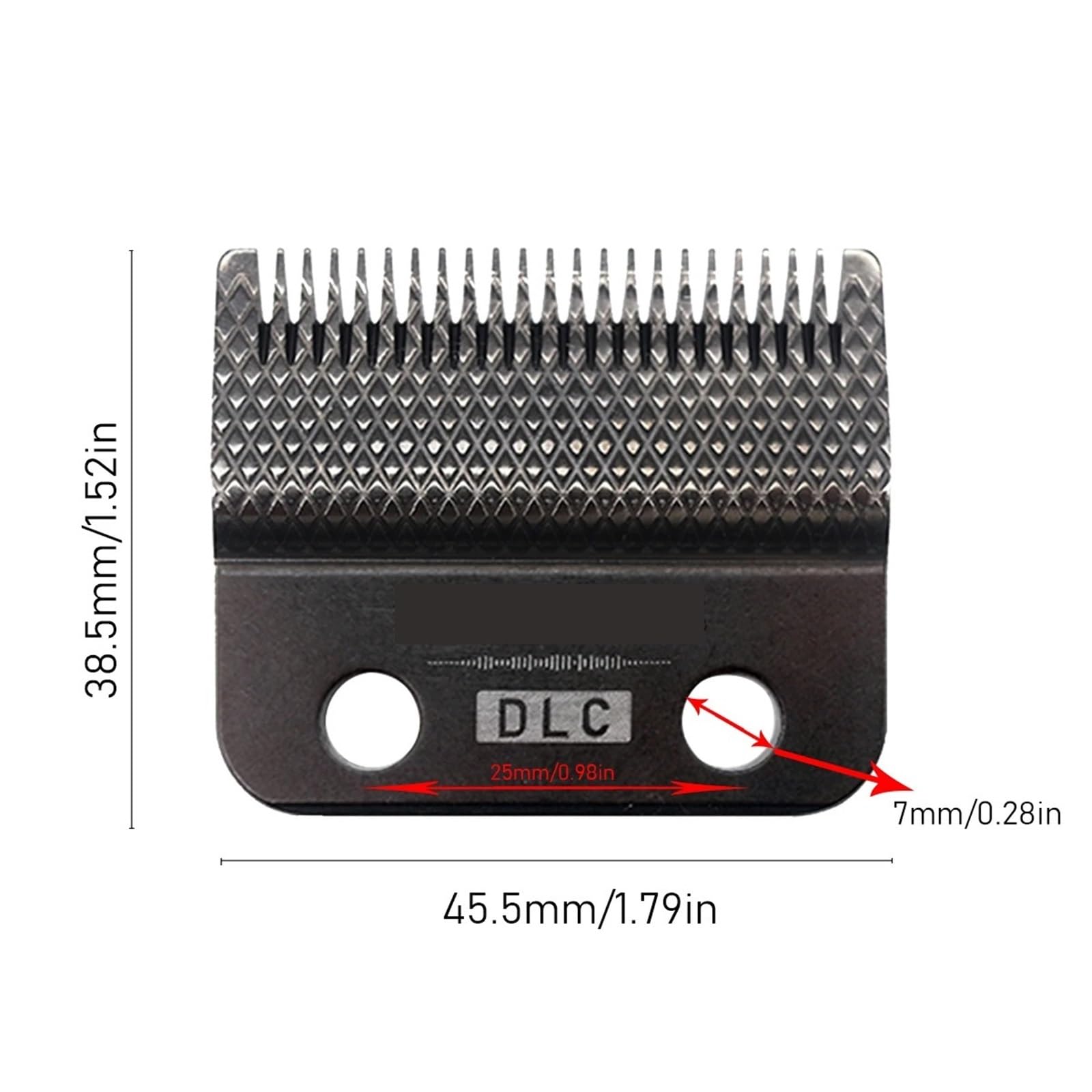 Cortadora De Pelo Con Cuchilla DLC De Repuesto, Cortadora De Cuchilla Ultrafina, Compatible Con Madeshow, Compatible Con WAHL, Accesorios
