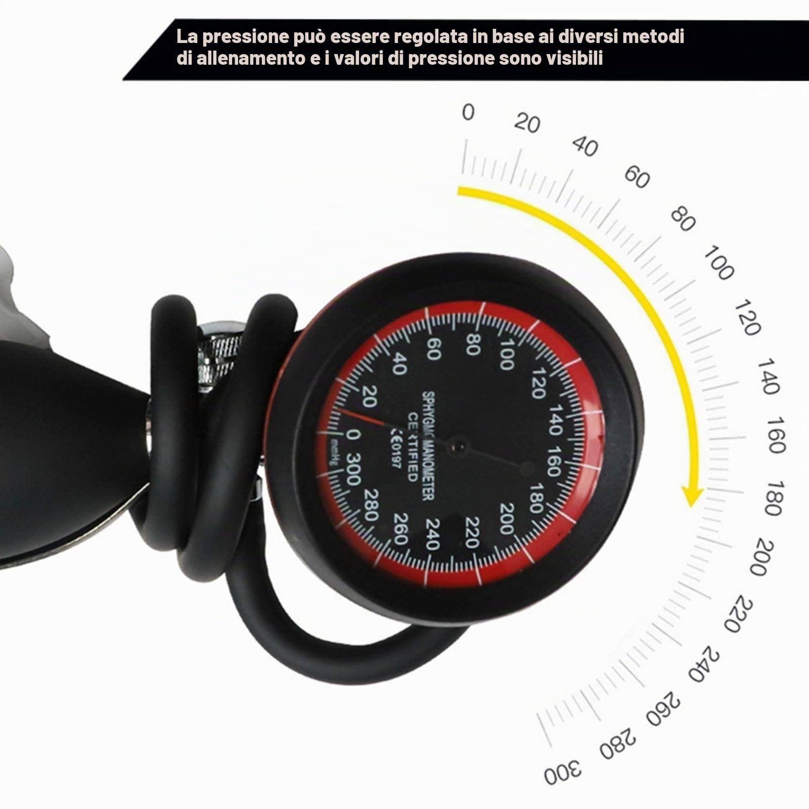 BFR Training System – Fasce di restrizione del flusso sanguigno per allenamento occlusivo, restrizione venosa in palestra, forza muscolare e stimolazione dell'ormone della crescita, per uomini e donne