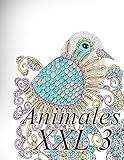 Animales XXL 3: Libro para colorear para adultos y niños (Spanish Edition)