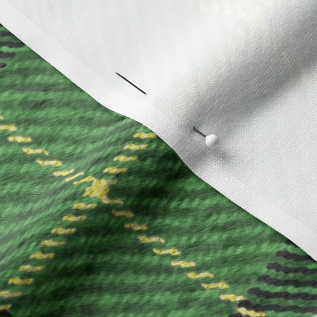 Spoonflower Fabric - Classic Tartan Green Traditional Plaid Blue Rustic Printed on Minky Fabric by The Yard - Sewing Baby Blankets Quilt Backing Plush