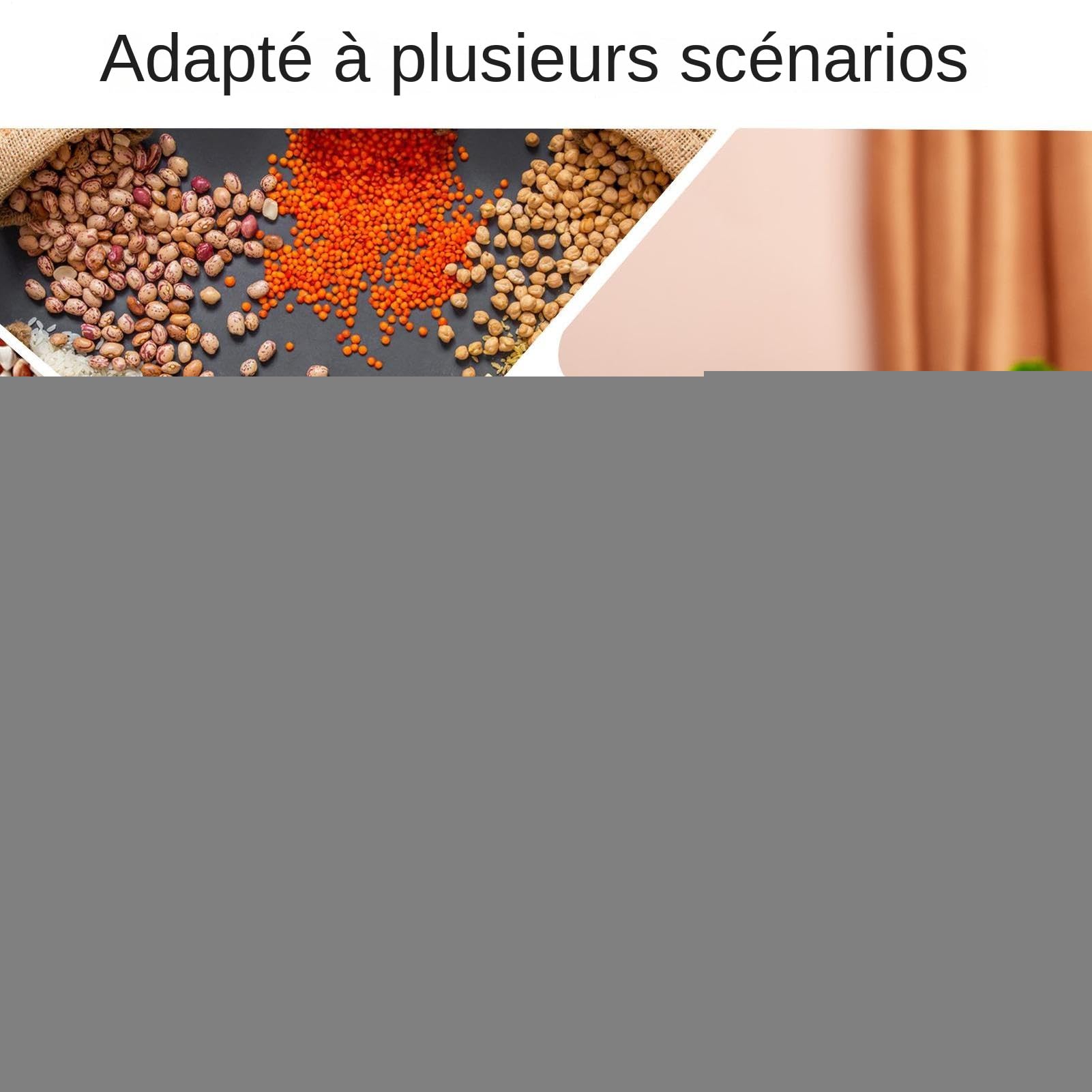Contenedor de comida para perros y gatos, para 12-15 kg, accesorio para mascotas con tapa trasera y diseño de ruedas para uso doméstico