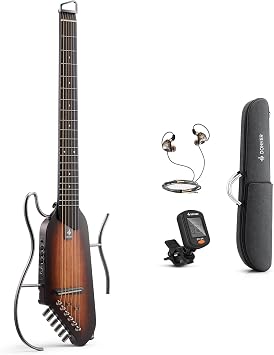 Donner HUSH-I Silent Guitar (Sunburst)